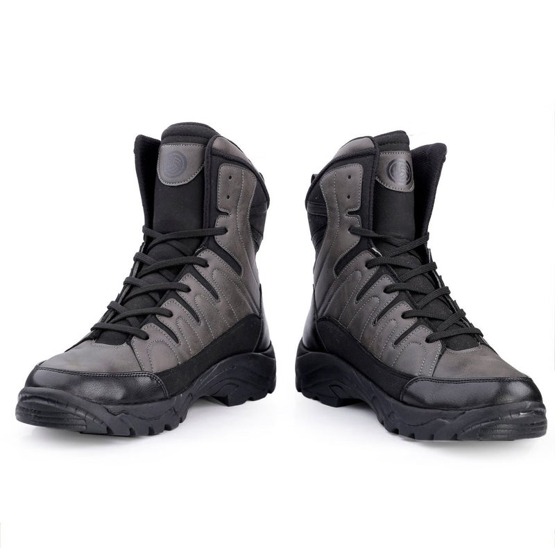 Bacca Bucci Flame 7 Eye Moto Waterproof Snow Boots - Image 3